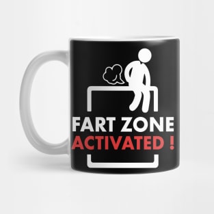 Fart zone activated ! Mug